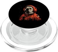 Funny Pug Lovers Dog Astronaut In The Space PopSockets PopGrip for MagSafe