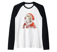 Funny Pug Lovers Dog Astronaut In The Space Raglan Baseball Tee