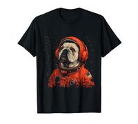 Funny Pug Lovers Dog Astronaut In The Space T-Shirt