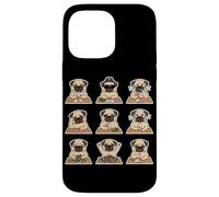 Funny Pug Playing Poker Card Game Dog Lover Cute Case for iPhone 14 Pro Max