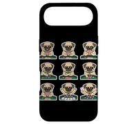 Funny Pug Playing Poker Card Game Dog Lover Cute Case for iPhone Air