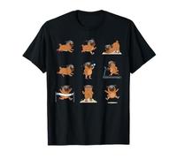 Funny Pug Running Marathon Jogger Dog Lover Cute T-Shirt