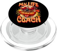 Funny Pug s Dog Life Coach s Cute Greedy Pug PopSockets PopGrip for MagSafe
