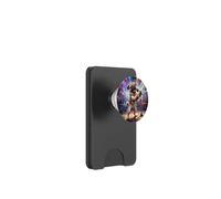 Funny Pug Singer Concert Stage Dog Music Show PopSockets PopWallet for MagSafe