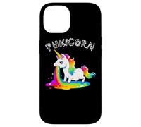 Funny Pukicorn Puke Unicorn Hurl Barf Unicorns Rainbow Vomit Case for iPhone 14