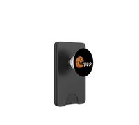 Funny Pumpkin Chasing Ghosts Halloween Basketball PopSockets PopWallet for MagSafe