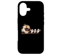 Funny Pumpkin Chasing Ghosts Halloween Soccer Mom Case for iPhone 17