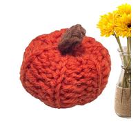 Funny Pumpkin Crochet Decorations - Fall Harvest Crochet Pumpkins | 2025 Rustic Farmhouse Pampkins, Reusable Decorative Tiny Pumpkin, Small Knit Pumpkins For Halloween