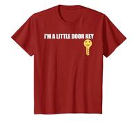 Funny Pun Jokes I'm A Little Door Key Mom Dad Jokes T-Shirt