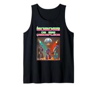 Funny Pun Murder on the Dance Floor Crows Disco Dancing Tank Top