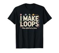 Funny Punch Needle Crafter Humor Identity Bold Text T-Shirt