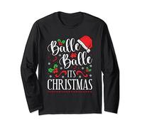 Funny Punjabi Indian Balle Balle It's Christmas Long Sleeve T-Shirt