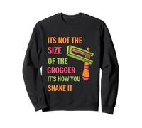 Funny Purim It's Not The Size It's How You Shake It Groggers Sweatshirt