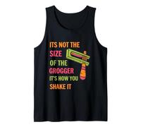 Funny Purim It's Not The Size It's How You Shake It Groggers Tank Top
