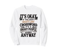 Funny Puzzle Solving Cruciverbalism For A Cruciverbalist Sweatshirt