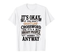 Funny Puzzle Solving Cruciverbalism for A Cruciverbalist T-Shirt