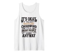 Funny Puzzle Solving Cruciverbalism for A Cruciverbalist Tank Top