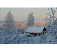 funny puzzles for adults 500 pieces,natural beauty,snow 52x38CM