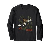 Funny Quad ATV Saying On The Path not Taken Long Sleeve T-Shirt