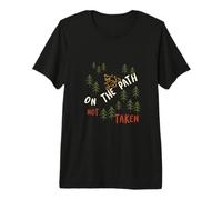 Funny Quad ATV Saying On The Path not Taken Premium T-Shirt