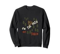 Funny Quad ATV Saying On the Path not Taken Sweatshirt