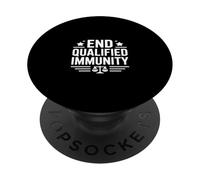Funny Qualified Immunity Legal Saying Scales Justice PopSockets Adhesive PopGrip