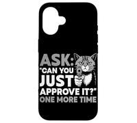 Funny Quality Assurance QA Tester QC QA Manager Case for iPhone 16