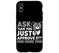 Funny Quality Assurance QA Tester QC QA Manager Case for iPhone X/XS