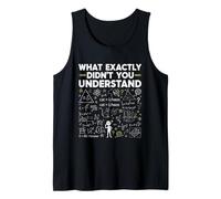 Funny Quantum Physics Scientist Nerd Geek Physicist Tank Top