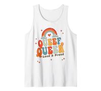 Funny Queef Queen Cat Inappropriate Dirty Adult Humor Jokes Tank Top