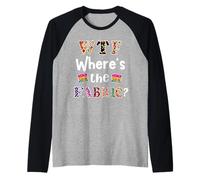 Funny Quilter Gift, WTF Where's The Fabric Hoarder 4 Raglan Baseball Tee