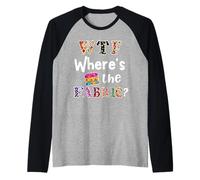 Funny Quilter Seamstress Gift, Where is The Fabric 3 Raglan Baseball Tee