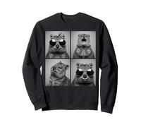 Funny Quokka Meme Photobooth Collage Sweatshirt