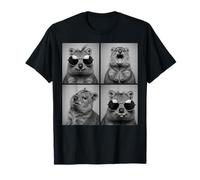Funny Quokka Meme Photobooth Collage T-Shirt