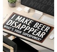 Funny Quotes I Make Beer Disappear: What'S Your Superpower? Mouse Pad Mouse Pad Cool Mouse Mat