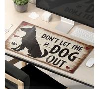 Funny Quotes Mouse Pad Keep Your Dog Inside Mouse Pad Kawaii Desk Accessories Funny Mouse Pads For Desk