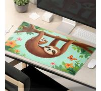 Funny Quotes Tree Sloths In A Colorful Jungle Mouse Pad Mouse Pad Cool Mouse Mat
