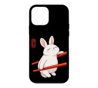 Funny Rabbit Bunny Chopsticks Cute Animal Art Illustration Case for iPhone 12 mini