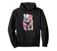 Funny Rabbit Peace Graffiti Pop Character Graphic Sign Bunny Pullover Hoodie