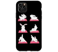 Funny Rabbit Yoga Yogi Lotus Hare Chakra Meditation Bunny Case for iPhone 11 Pro Max