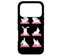 Funny Rabbit Yoga Yogi Lotus Hare Chakra Meditation Bunny Case for iPhone 17 Pro