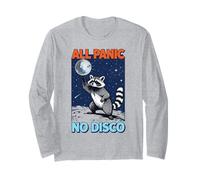 Funny Raccoon All Panic No Disco Long Sleeve T-Shirt
