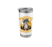 Funny Raccoon Billiard Player Pool Madafakas Trash Panda Stainless Steel Insulated Tumbler