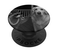 Funny Raccoon Flipping Off Middle Finger On Security Camera PopSockets Adhesive PopGrip