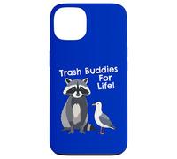 Funny Raccoon Pigeon Trash Buddies Bandits Graphic Case for iPhone 13