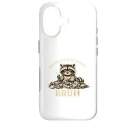 Funny Raccoon Sewing Another UFO In The Making Bruh Case for iPhone 17