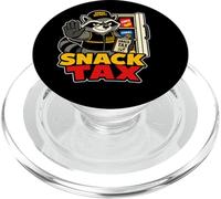 Funny Raccoon Snack Tax Animal Mascot PopSockets PopGrip for MagSafe