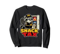 Funny Raccoon Snack Tax Animal Mascot Sweatshirt