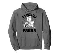 Funny Raccoon Trashed Trash Panda Drunk Meme Drinking Humor Pullover Hoodie