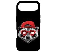 Funny Raccoon with Heart Sunglasses Cute Animal Lover Case for iPhone Air